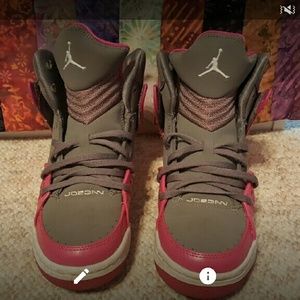 COPY - Pink and grey Jordans